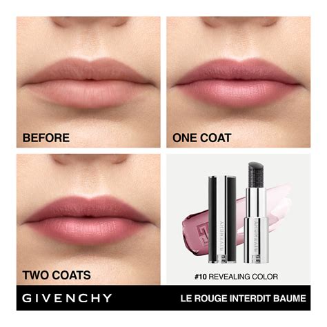 givenchy le rouge interdit baume lip balm